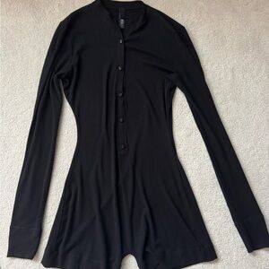Skims Onesie/bodysuit Long sleeve with shorts